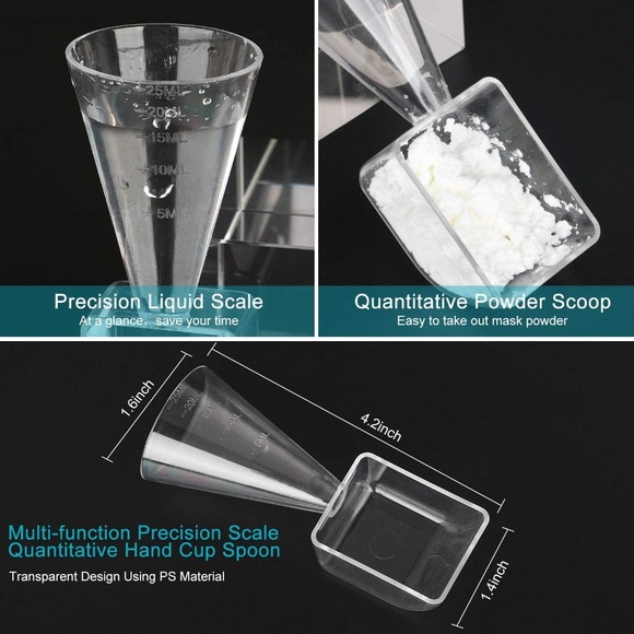 DIY Facial Mask Mixing Silicon Bowl And Brush Set - Picture 3 of 5